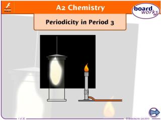 The period 3 elements
