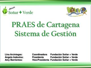 PRAES de Cartagena Sistema de Gestión