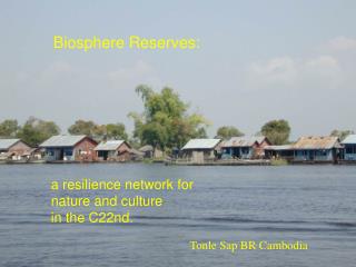 a resilience network for nature and culture in the C22nd.