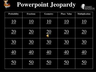 Powerpoint Jeopardy