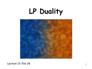 LP Duality