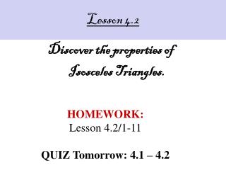 Lesson 4.2