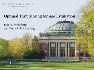 Optimal Trait Scoring for Age Estimation