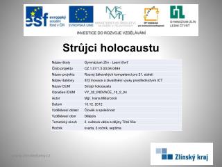 Strůjci holocaustu