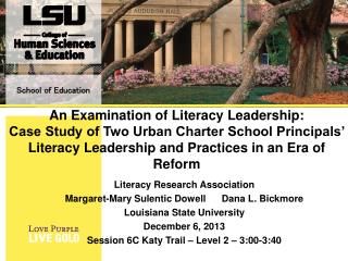 Literacy Research Association Margaret-Mary Sulentic Dowell	Dana L. Bickmore