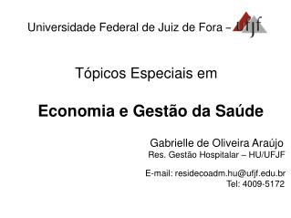 Universidade Federal de Juiz de Fora –