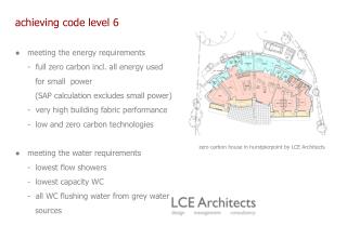 achieving code level 6 ● meeting the energy requirements