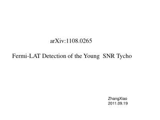 arXiv:1108.0265