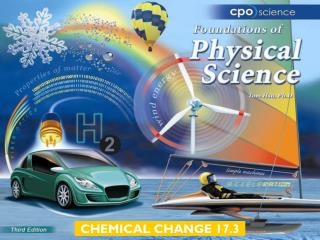 CHEMICAL CHANGE 17.3