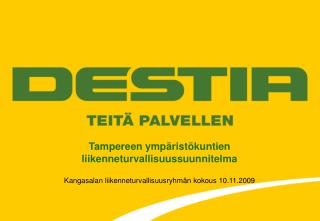 Tampereen ympäristökuntien liikenneturvallisuussuunnitelma