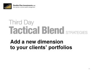 Add a new dimension to your clients’ portfolios
