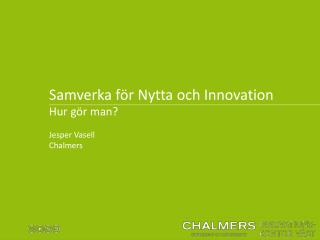 Samverka för Nytta och Innovation