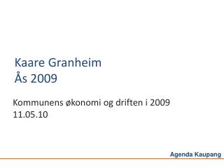 Kaare Granheim Ås 2009