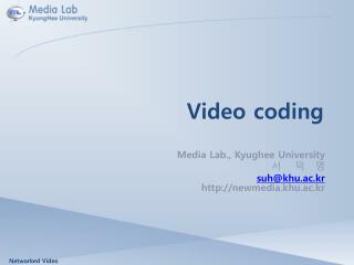 Video coding