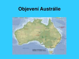 Objevení Austrálie