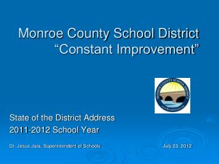 Monroe County School District “Constant Improvement”