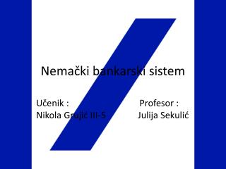 Nemački bankarski sistem