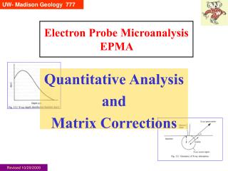 Electron Probe Microanalysis EPMA