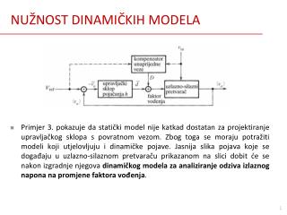 NUŽNOST DINAMIČKIH MODELA