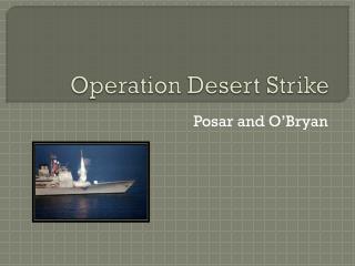 Operation Desert Strike