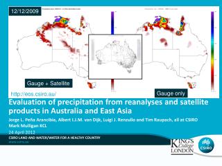 Evaluation of precipitation from reanalyses and satellite products in Australia and East Asia