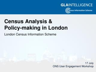 Census Analysis &amp; Policy-making in London