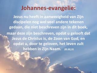 Johannes-evangelie :