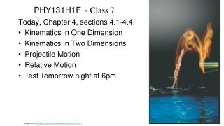 PHY131H1F - Class 7