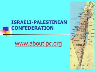 ISRAELI-PALESTINIAN CONFEDERATION