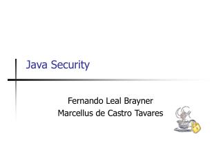 Java Security