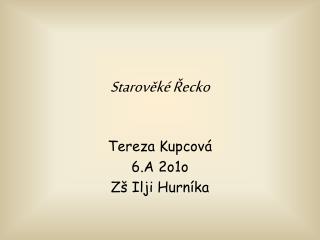 Starověké Řecko