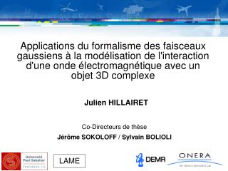 Julien HILLAIRET