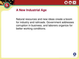 A New Industrial Age