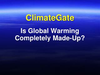 ClimateGate