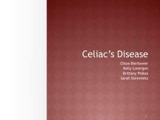 Celiac’s Disease