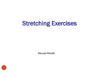 Stretching Exercises