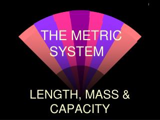 THE METRIC SYSTEM