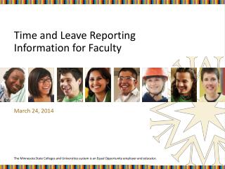 Time and Leave Reporting Information for Faculty