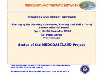 MEDCOASTLAND THEMATIC NETWORK