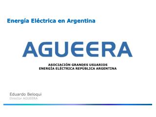 Energía Eléctrica en Argentina