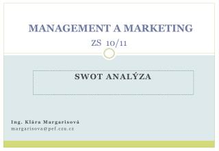 MANAGEMENT A MARKETING z S 10/11