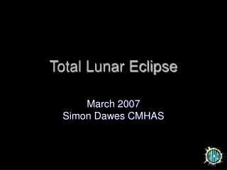 Total Lunar Eclipse