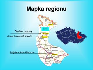 Mapka regionu