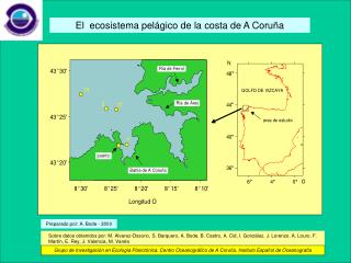 El ecosistema pelágico de la costa de A Coruña