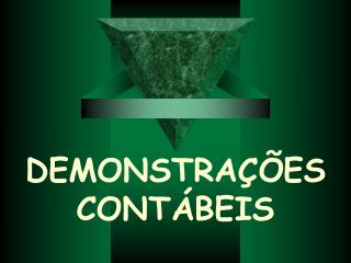 DEMONSTRAÇÕES CONTÁBEIS