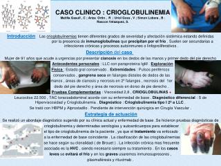 crioglobulinemia