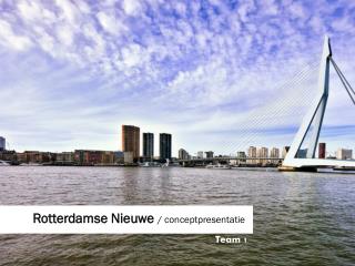 Rotterdamse Nieuwe / conceptpresentatie