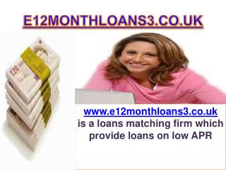 12 Month loans for needfull person far financial problem