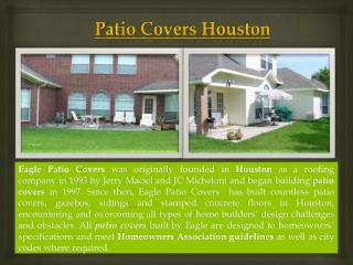 Houston Patio Covers