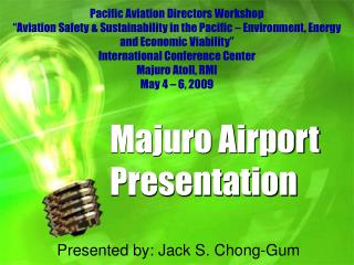 Majuro Airport Presentation